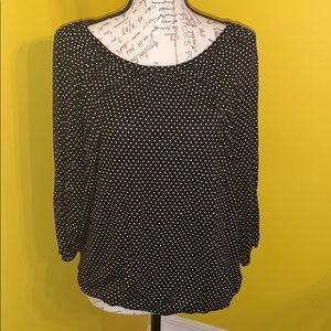 Michael Kors dotted blouse